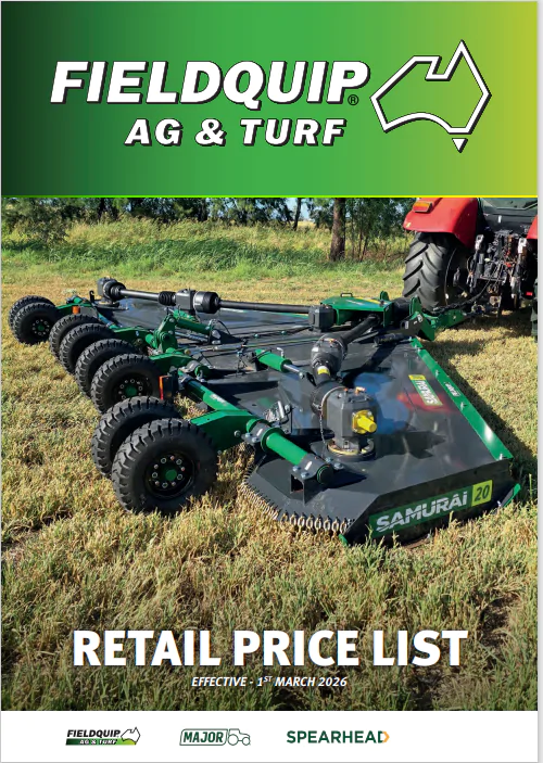 Fieldquip 2026 Ag Price List