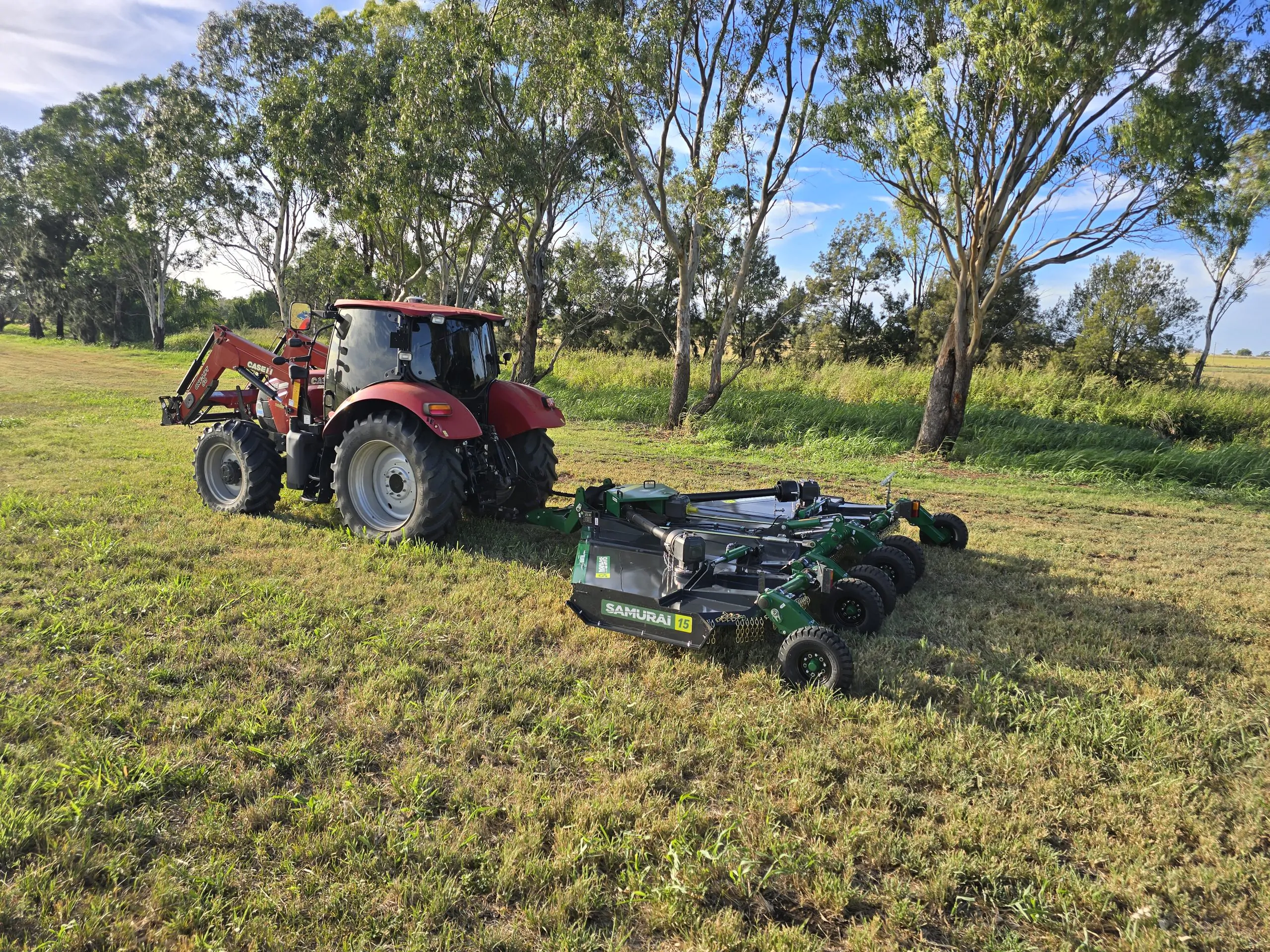 Samurai Flex Wing Slashers: The 15ft and 20ft Built for Australian Paddocks